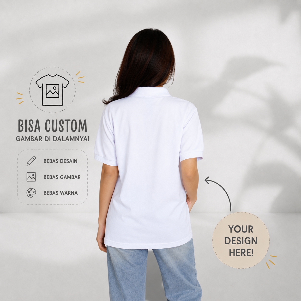 Polo Custom Cotton Combed 30s