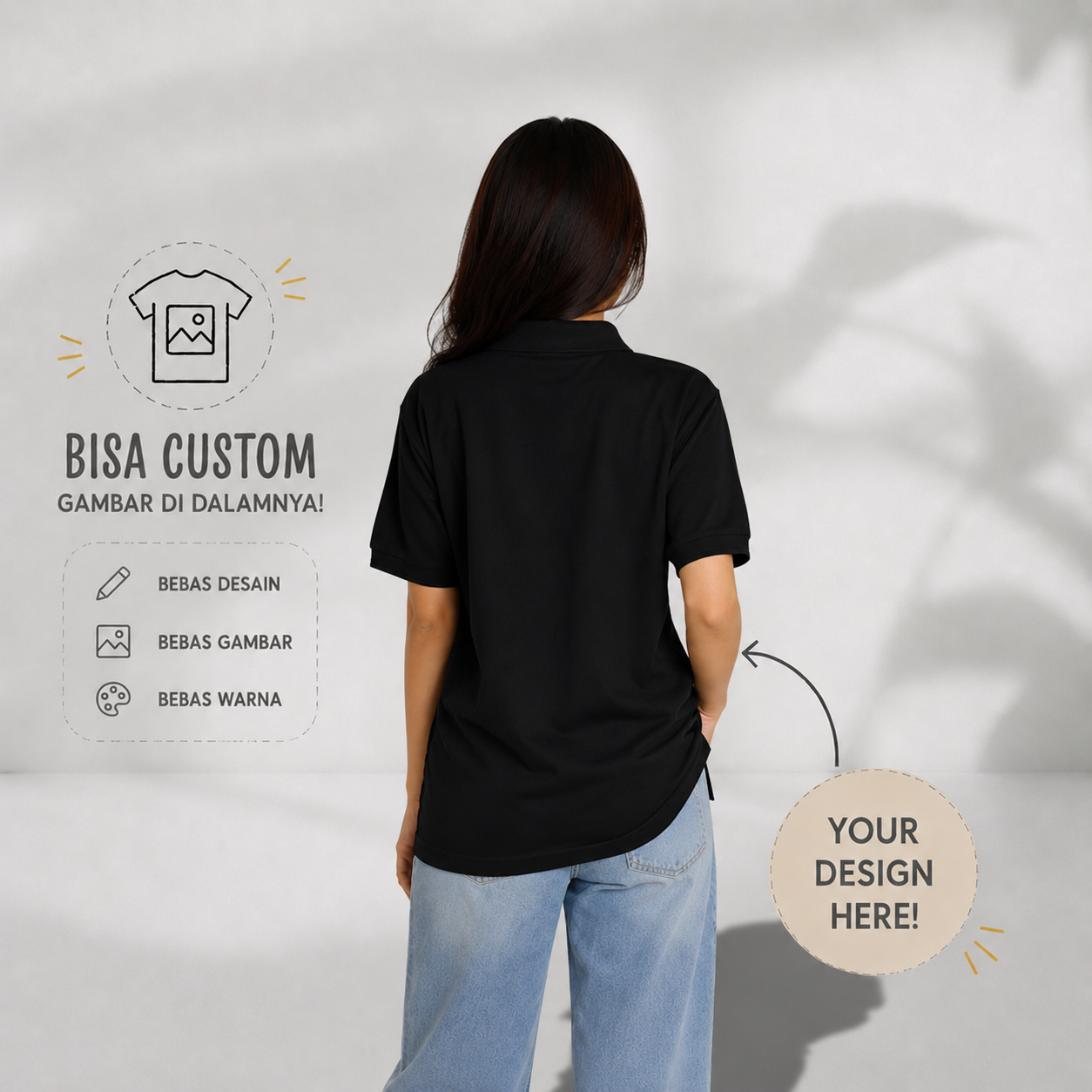 Polo Custom Cotton Combed 24s