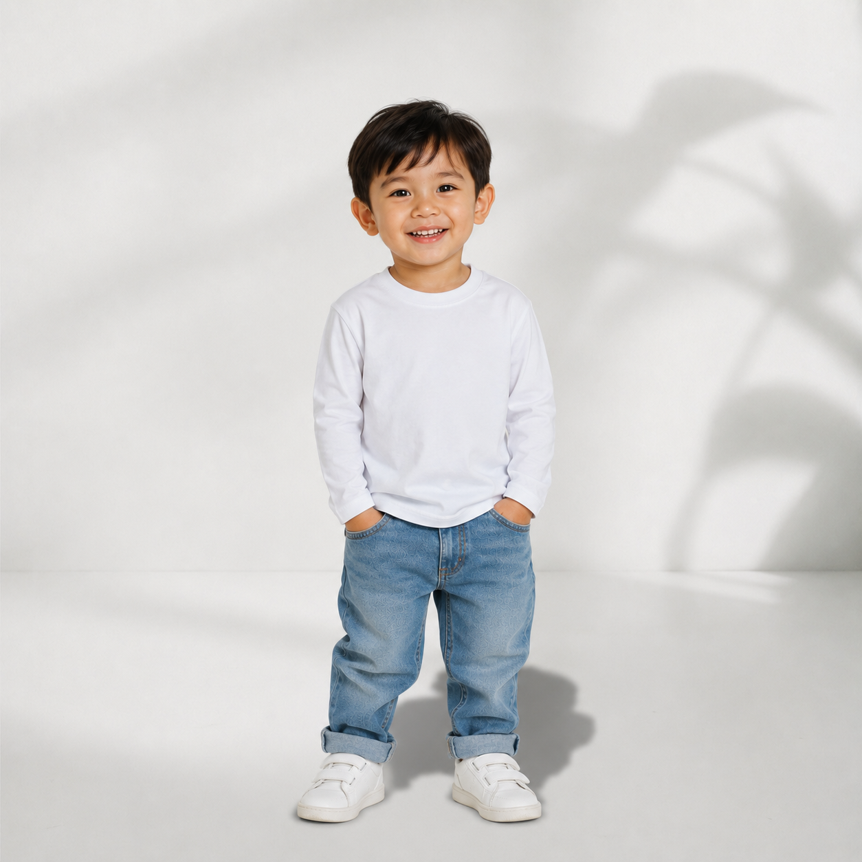 Kaos Anak Polos Cotton Combed 30s